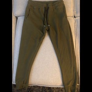 Hunter green forever 21 jogger sweatpants